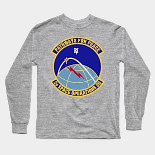 2nd Space Operations Squadron Logo Long Sleeve T-Shirt